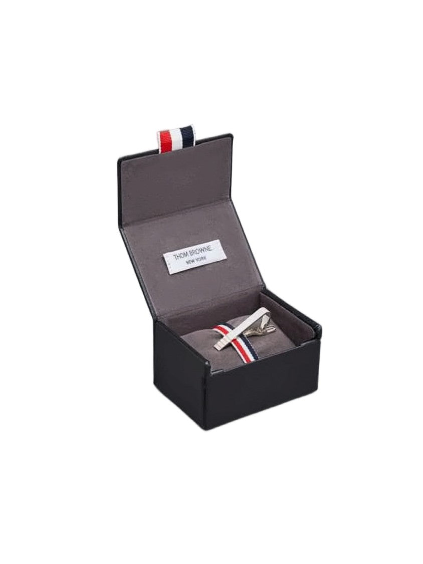 Thom Browne Sleek Silver Tie Clip
