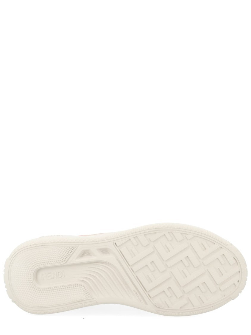 Fendi Fendi Force Chunky Leather Sneakers