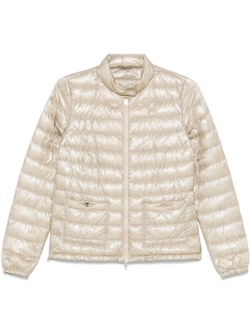 Herno Lightweight Padded Jacket With High Collar