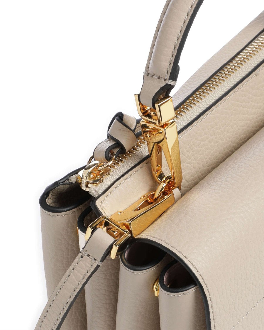 Coccinelle Arlettis Small Sandshell Bag