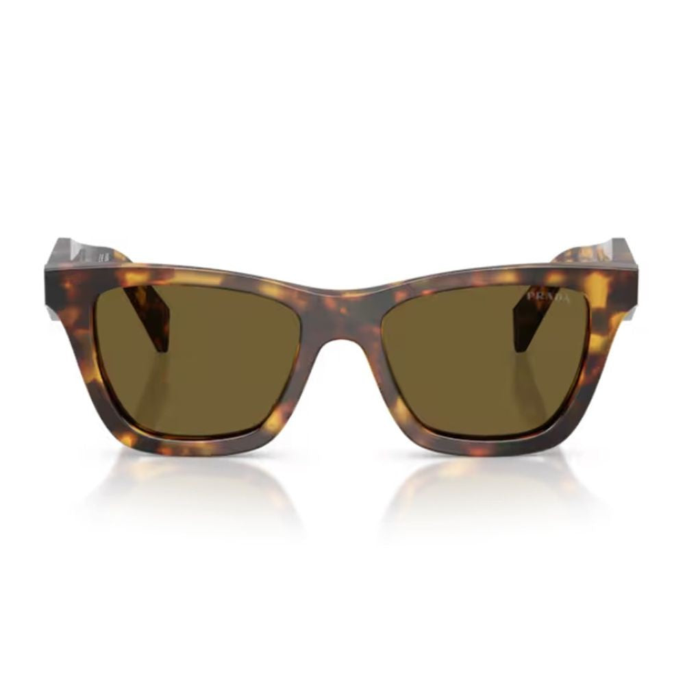 Prada Pr C07s Square Honey-Tortoiseshell Acetate Prada Sunglasses