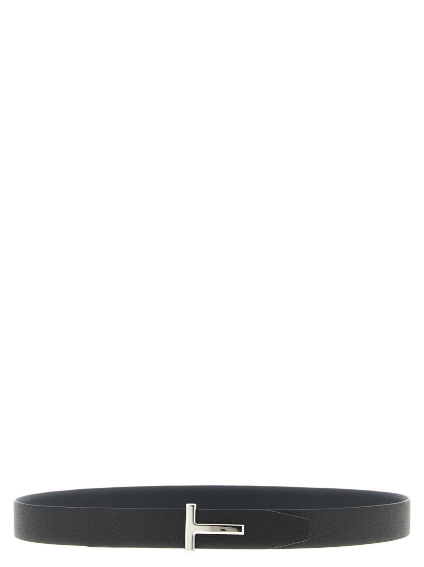 Tom Ford Hammered Reversible Belt