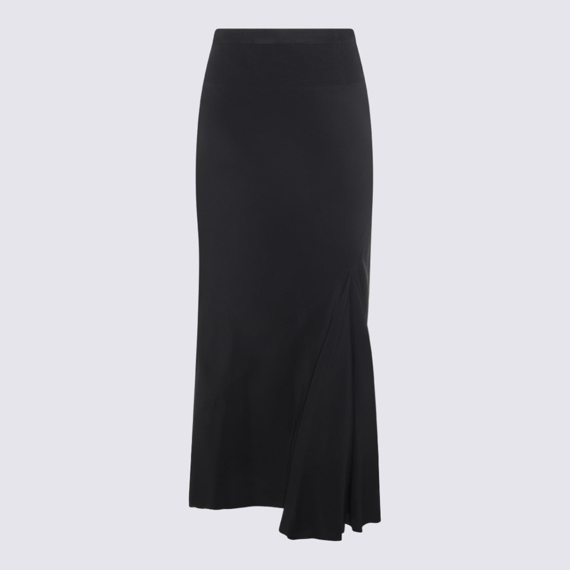 Rick Owens High-Waisted Black Maxi Skirt