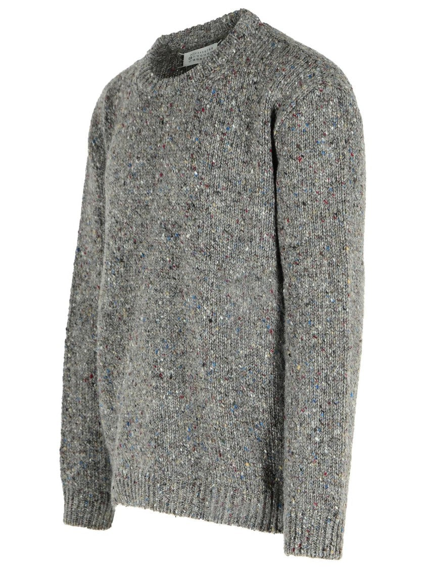 Maison Margiela Grey Virgin Wool Sweater