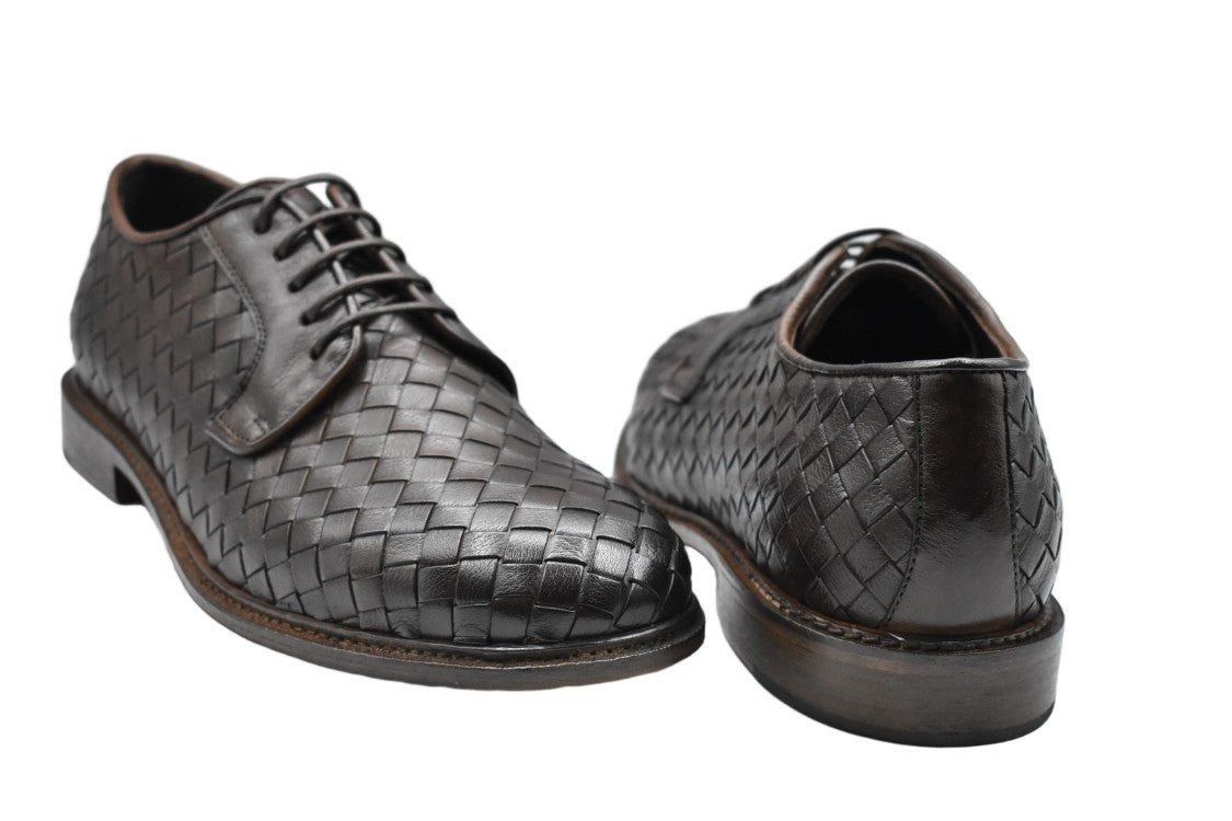 Ernesto Dolani Brown Laced Comfort Elegant Low Shoes