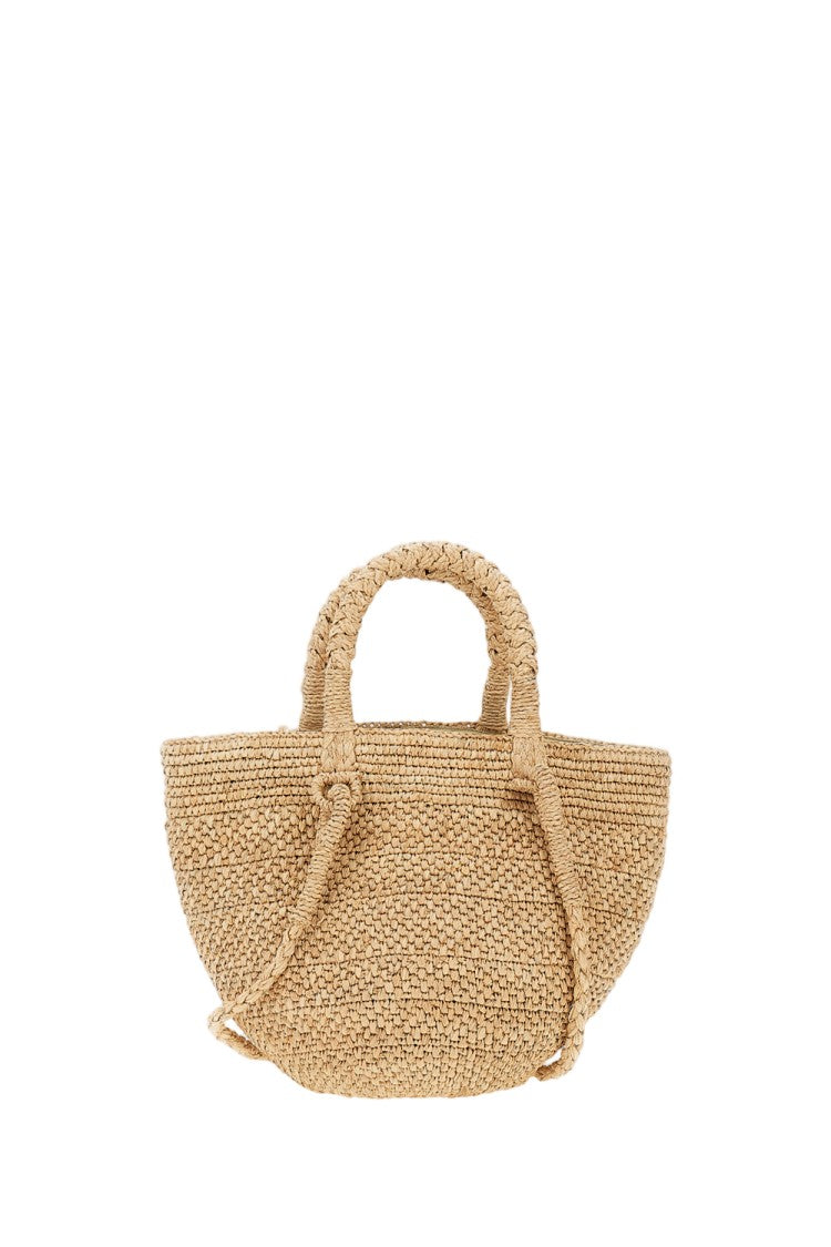 Ibeliv Beige Arona Raffia Bag