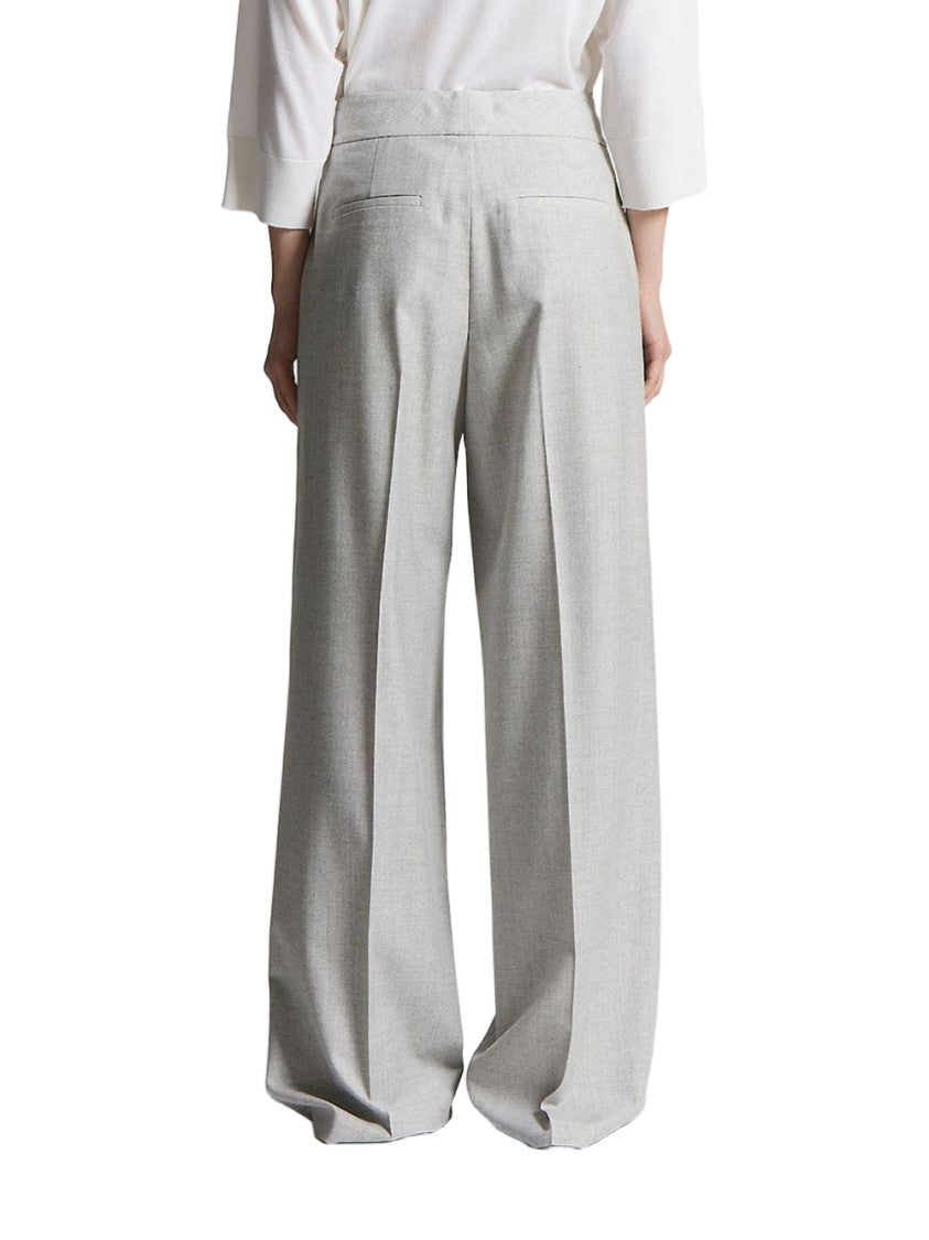 Peserico Tailored Wide-Leg Trousers With High Waist