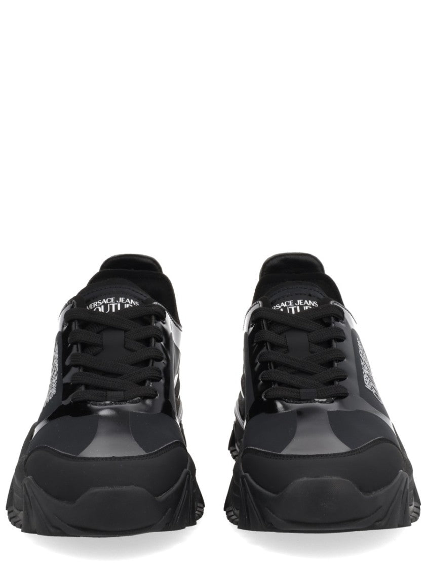 Versace Jeans Couture Black New Trail Sneakers