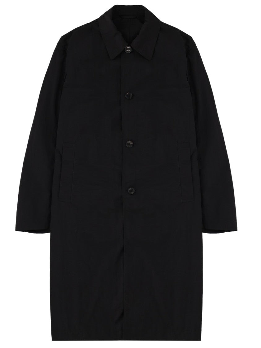 Dries Van Noten Neutrals Rankles Knee-Length Polyamide Parka