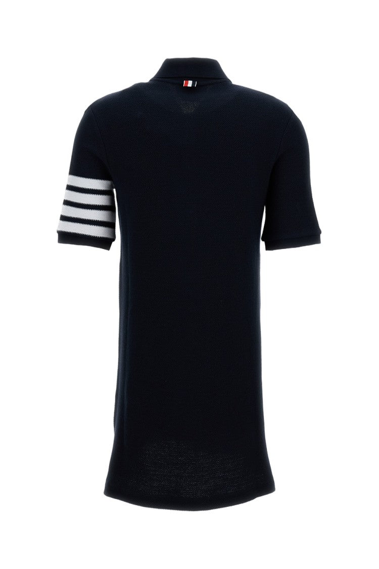 Thom Browne Cotton Piqué Polo Dress
