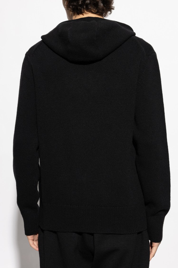 Burberry Wool Hoodie Sweater With Horse