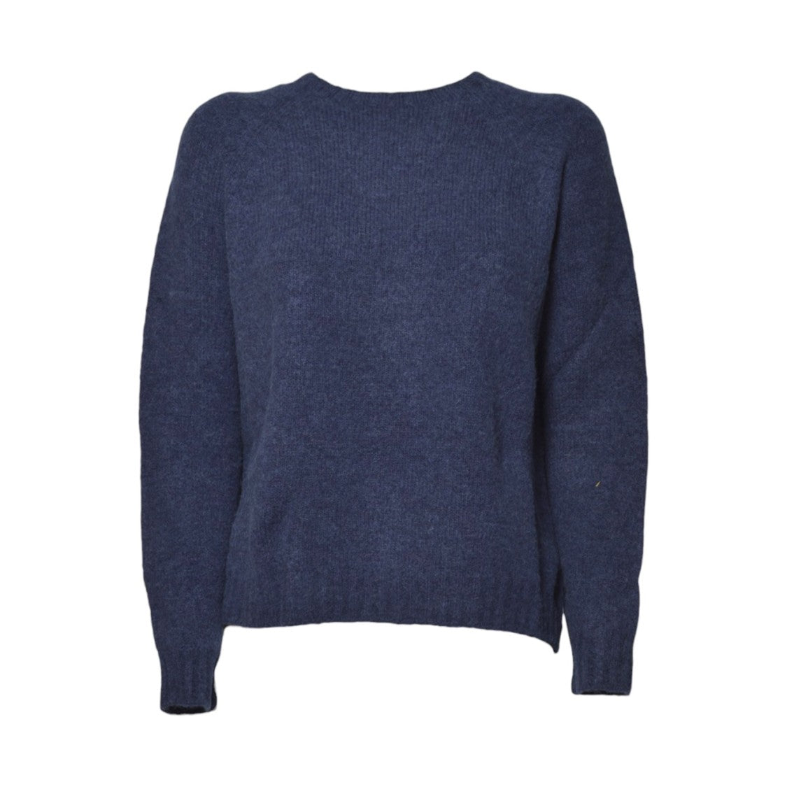 Max Mara Relaxed Fit Alpaca Blend Sweater With Round Neckline