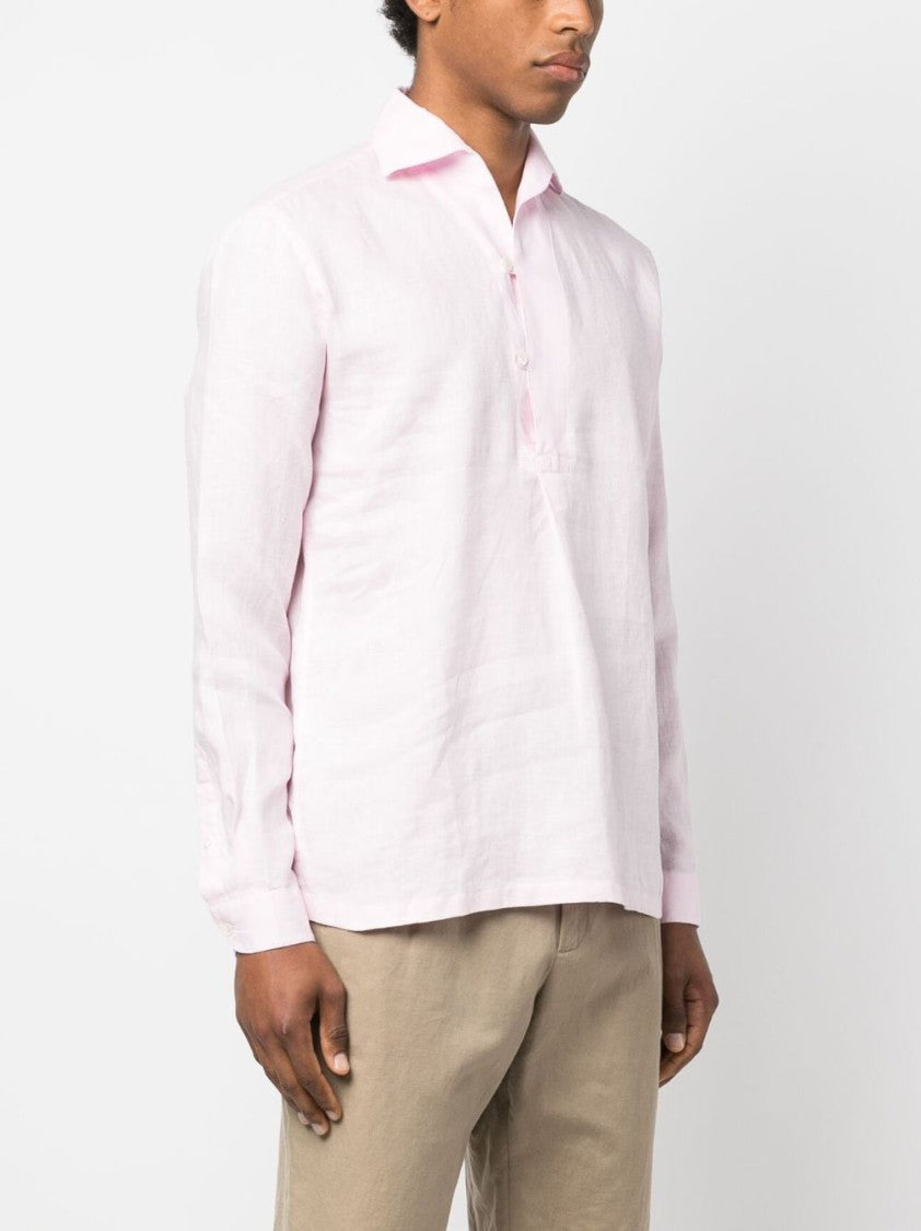 Doppiaa Long Sleeve Buttoned Polo