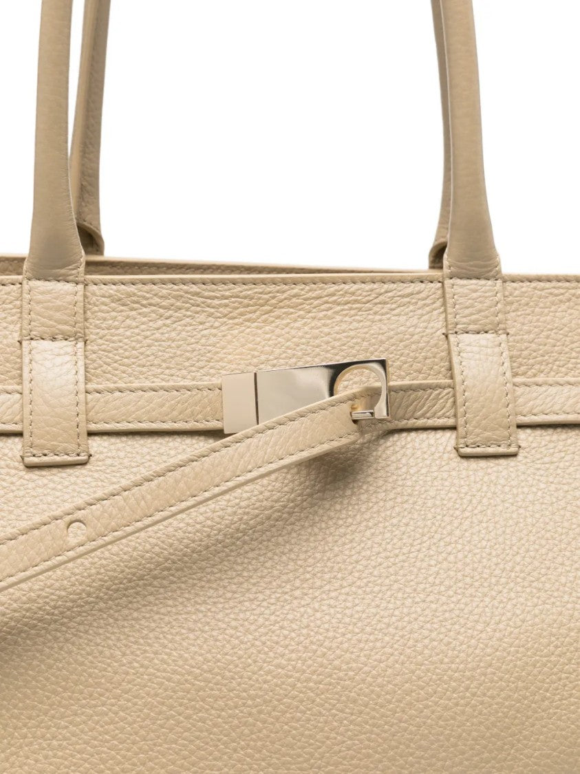 Benedetta Bruzziches Structured Detachable Shoulder Strap Minimalist Handbag