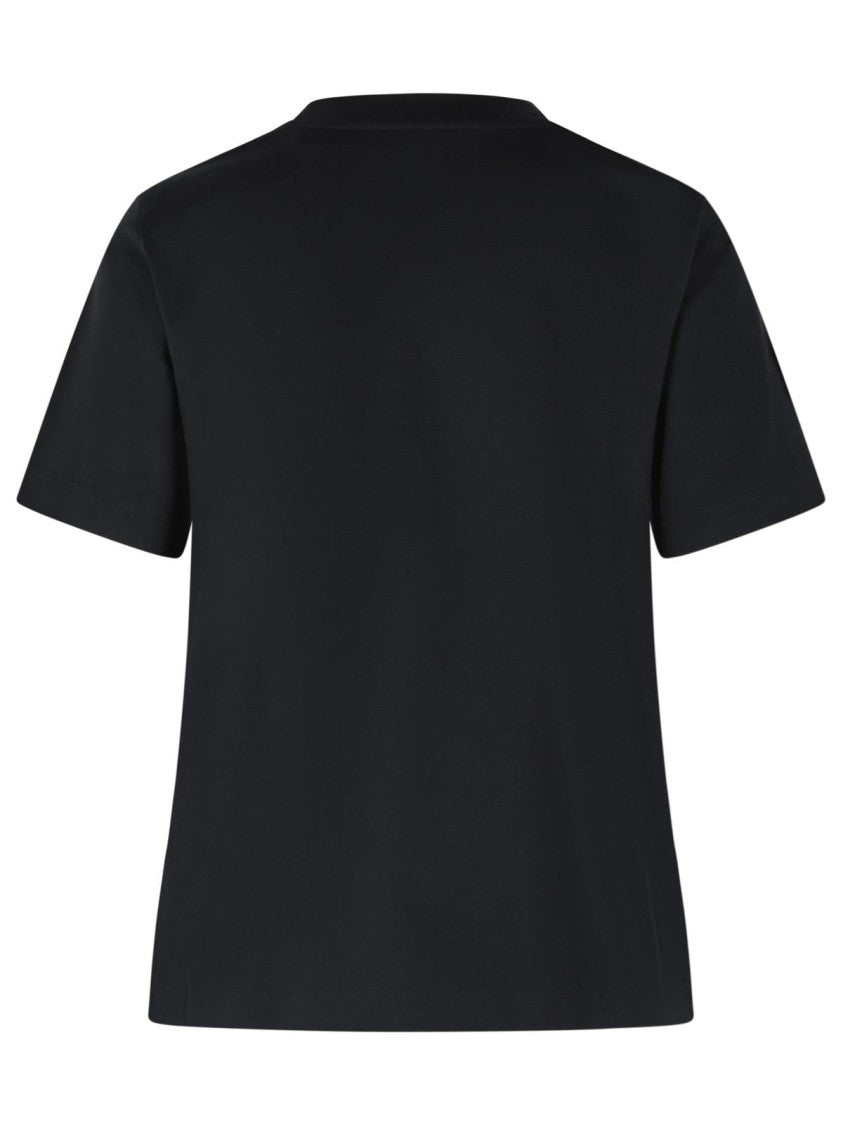 Burberry Black Cotton T-Shirt