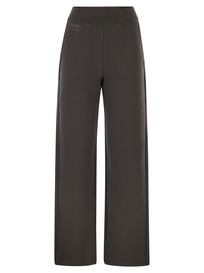 Max Mara Pompeo - Cotton Trousers With Logo