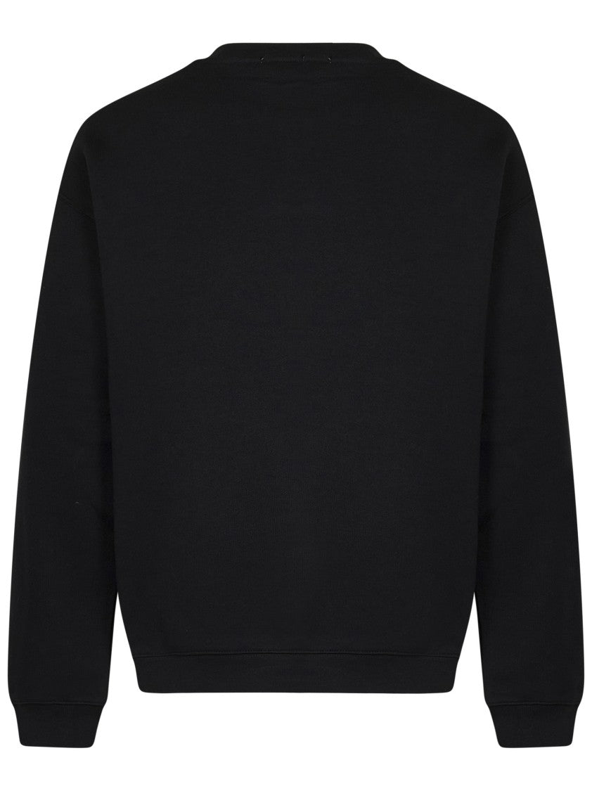 Lacoste Black Organic Cotton Sweatshirt