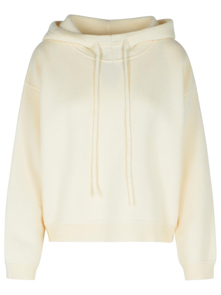 Loulou Studio Ivory Cashmere Sweater