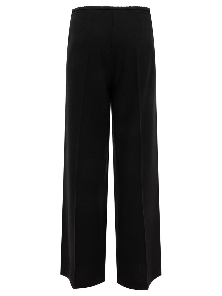 F.It Wide-Leg Trousers With Subtle Pleats