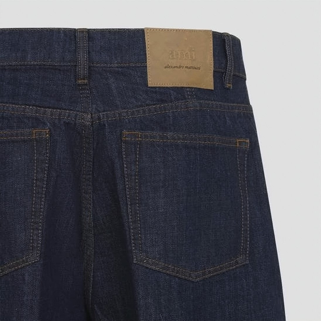 Ami Paris Balloon Fit Indigo Denim Jeans