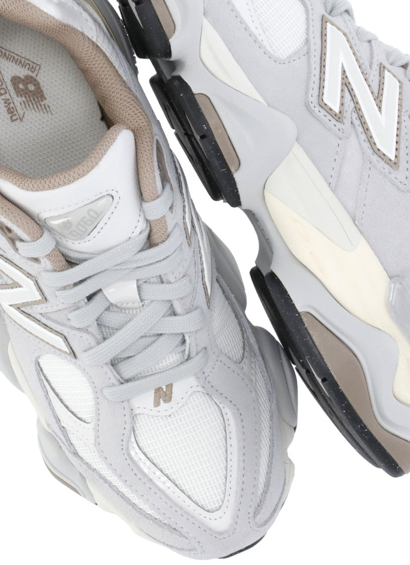 New Balance Grey Abzorb Sbs Cushioning Low-Top Sneakers