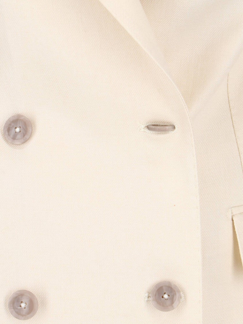 Tagliatore Cream T Jasmine Linen Suit