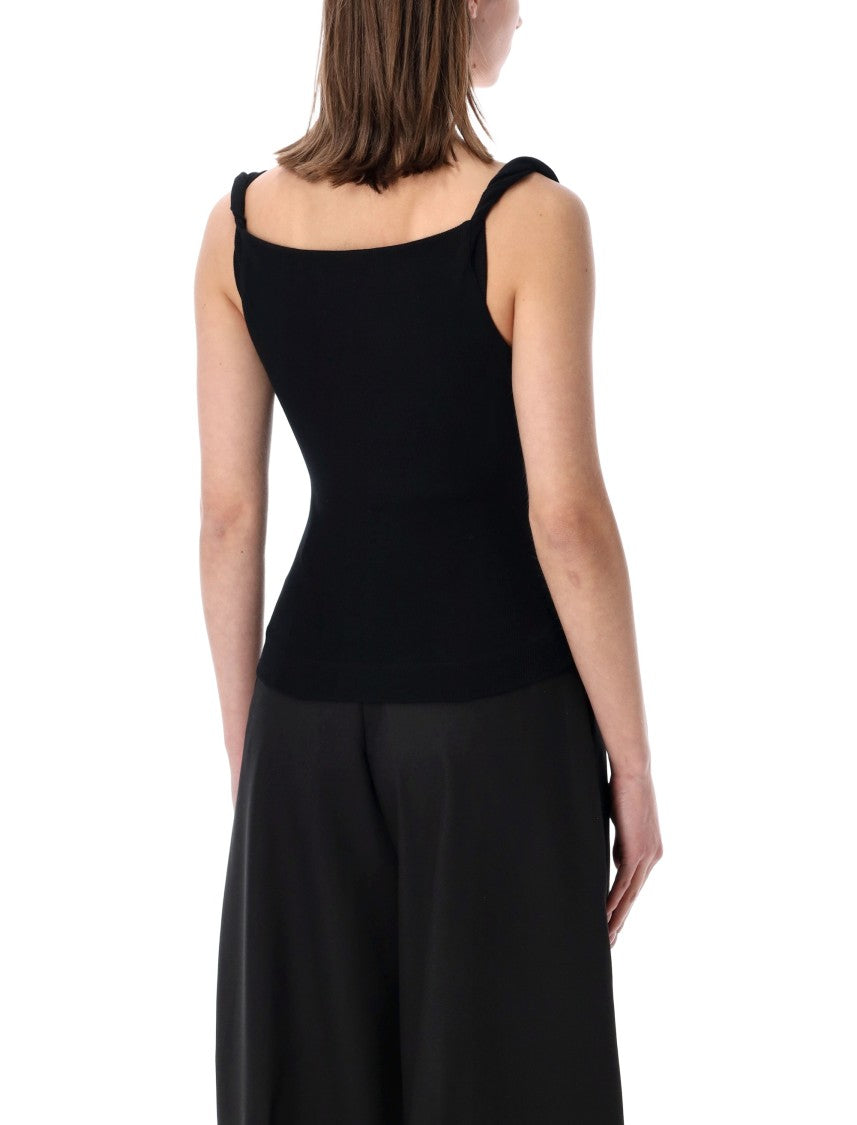 Vivienne Westwood Stretch Ribbed Cotton Top