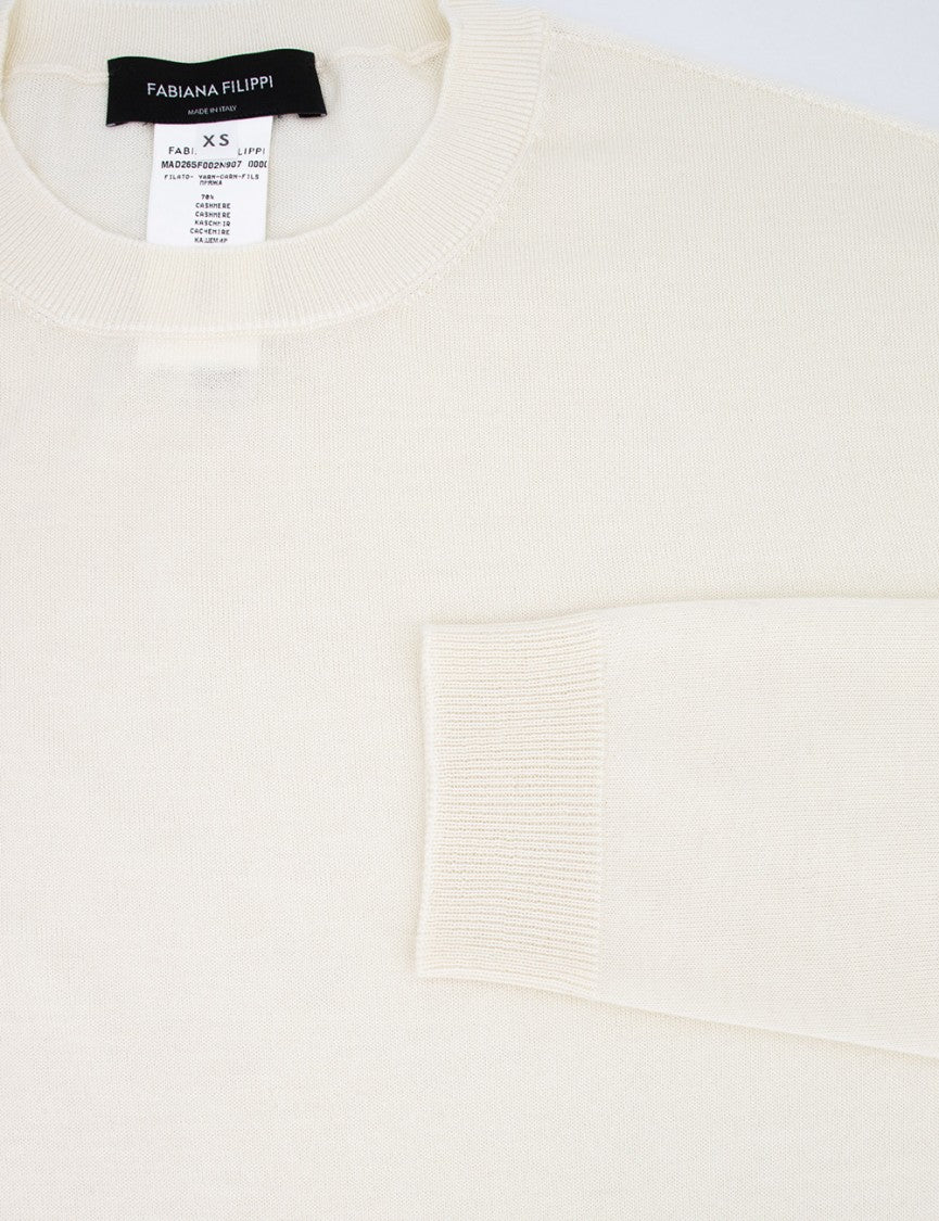 Fabiana Filippi Cashmere Blend Knit Sweater