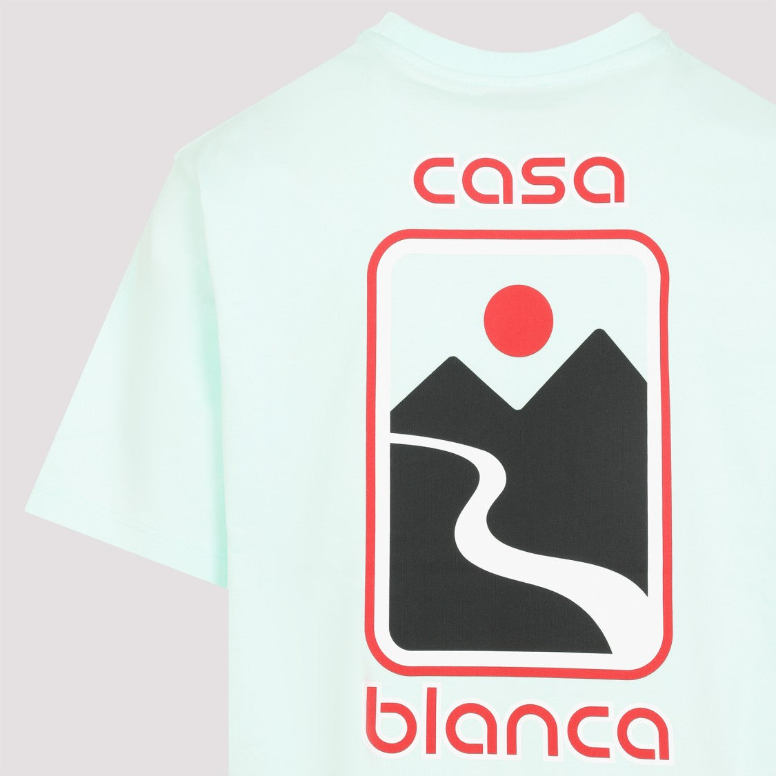 Casablanca Relaxed-Fit Multicolour Graphic T-Shirt