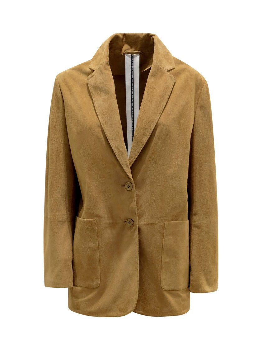 Sword 6.6.44 Sue Hazelnut Suede Jacket