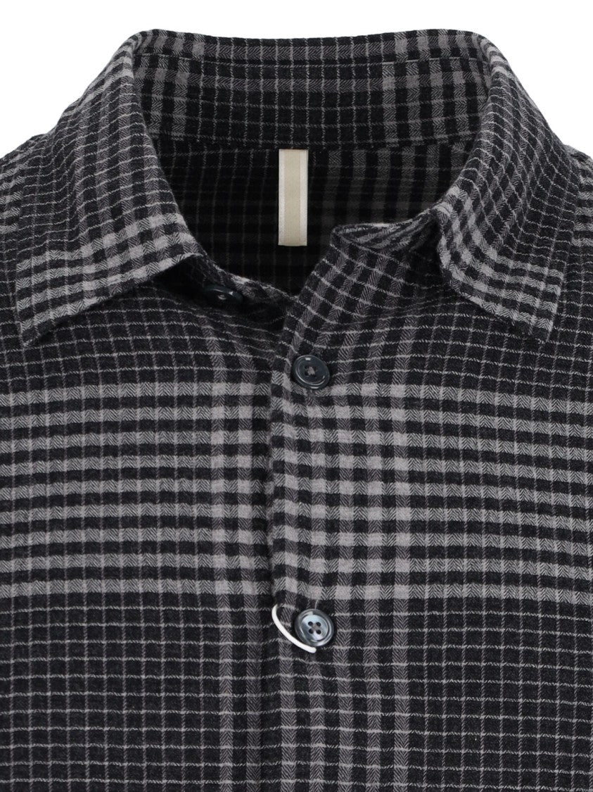 Sunflower "Studio" Checked Shirt Grey