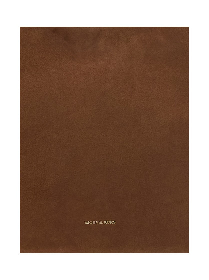 Michael Michael Kors Brown Shoulder Bag With Logo Lettering On The Front