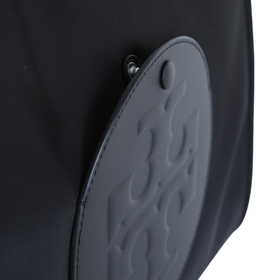 Tory Burch Rectangular Embossed Logo Tote Bag