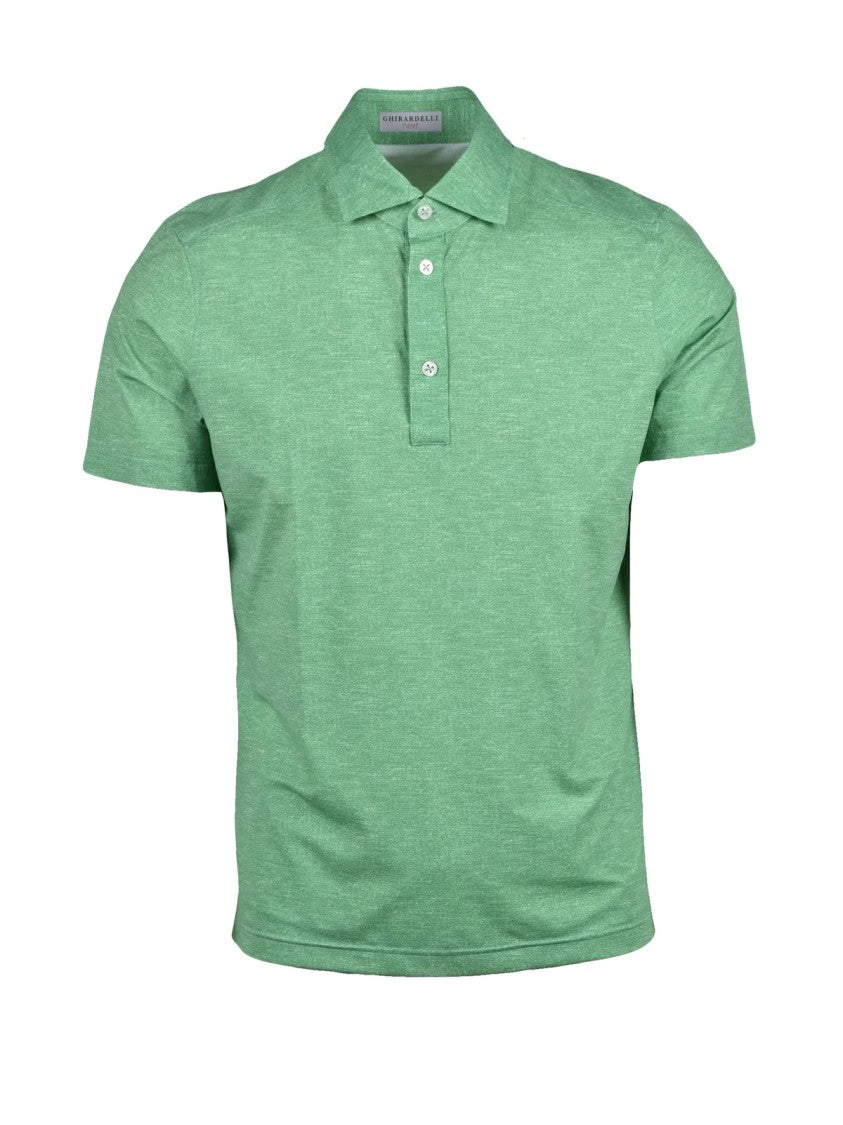 Ghirardelli Next Green Polyamide-Blend Stretch Polo Shirt