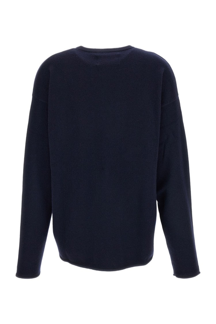 Extreme Cashmere Black Cashmere-Blend N.493 Oversized Sweater