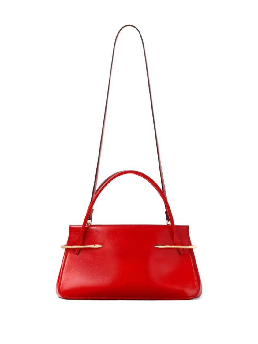 Givenchy Sleek Rectangular Handbag With Glossy Finish