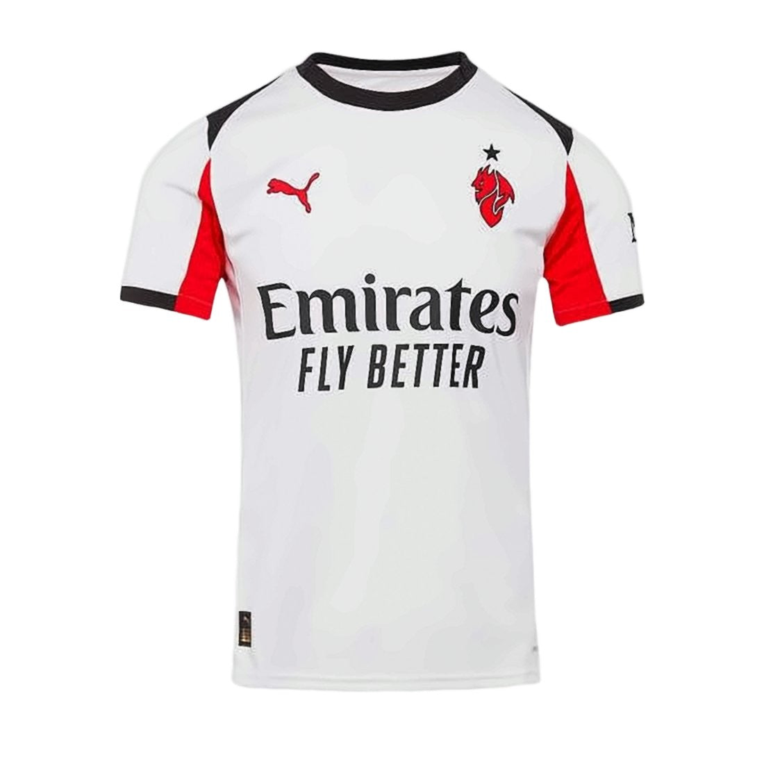 Puma Short-Sleeve Training Shirt With Black