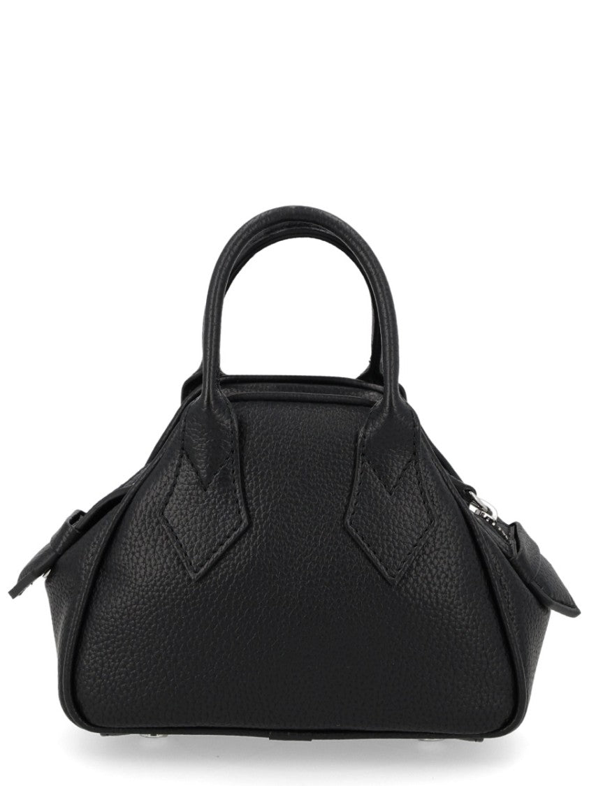 Vivienne Westwood Mini Yasmine Pebbled Texture Handbag