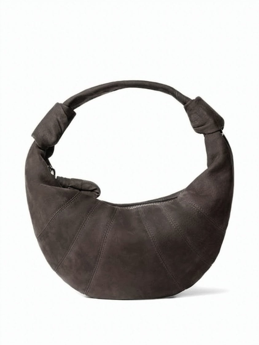Lemaire Cream Fortune Croissant Calf Leather Bag