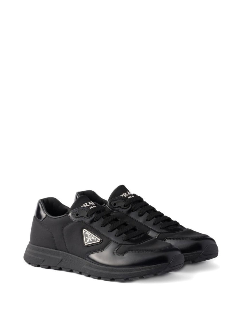 Prada Black Prax 01 Re-Nylon Sneakers