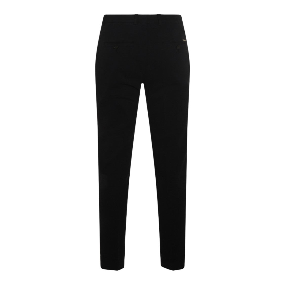 Incotex Straight-Leg Dark Blue Cotton Trousers
