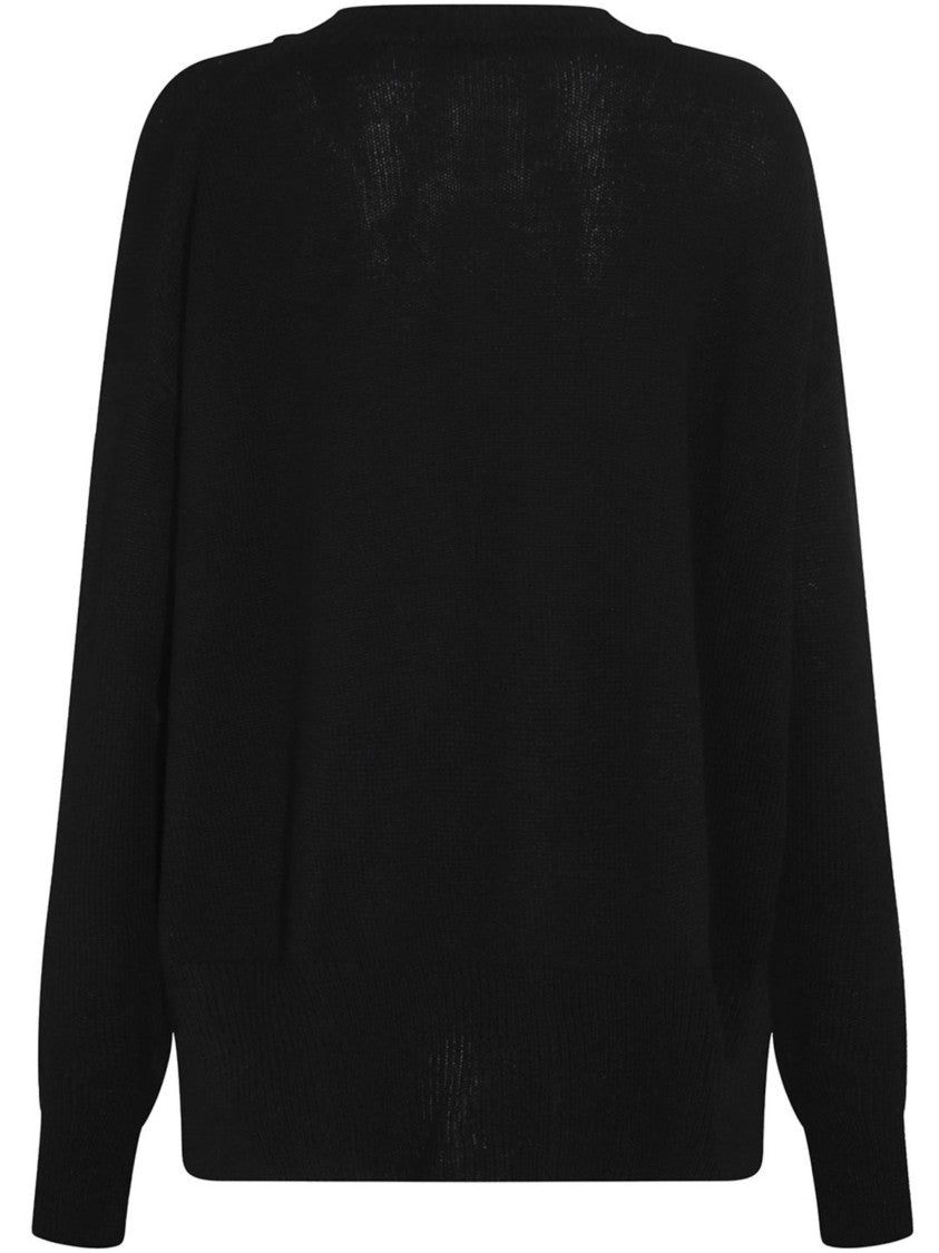Jil Sander Relaxed Fit Crew Neck Knit Sweater