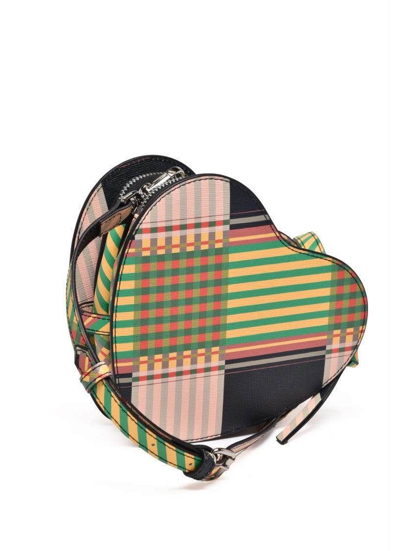 Vivienne Westwood Multicolor Polyurethane Heart Crossbody Bag