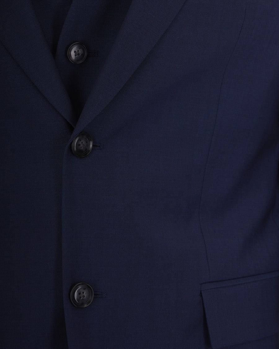 Boss Dark Blue Three-Piece Suit