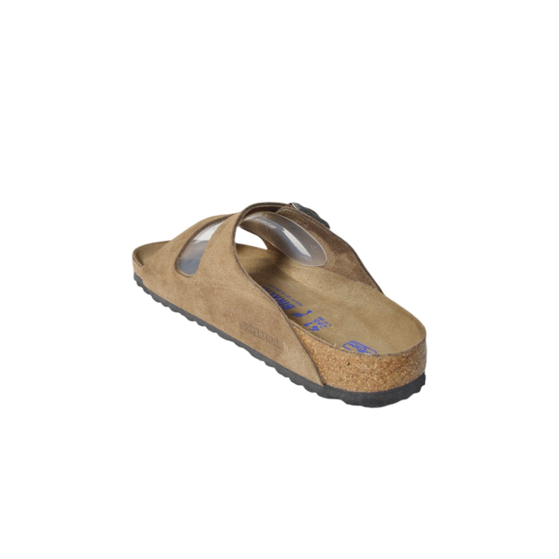 Birkenstock Suede Sandals With Adjustable Straps And Cork Footbed