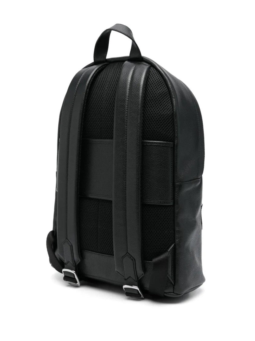 Polo Ralph Lauren Large Dome-Shaped Backpack In Smooth Leather