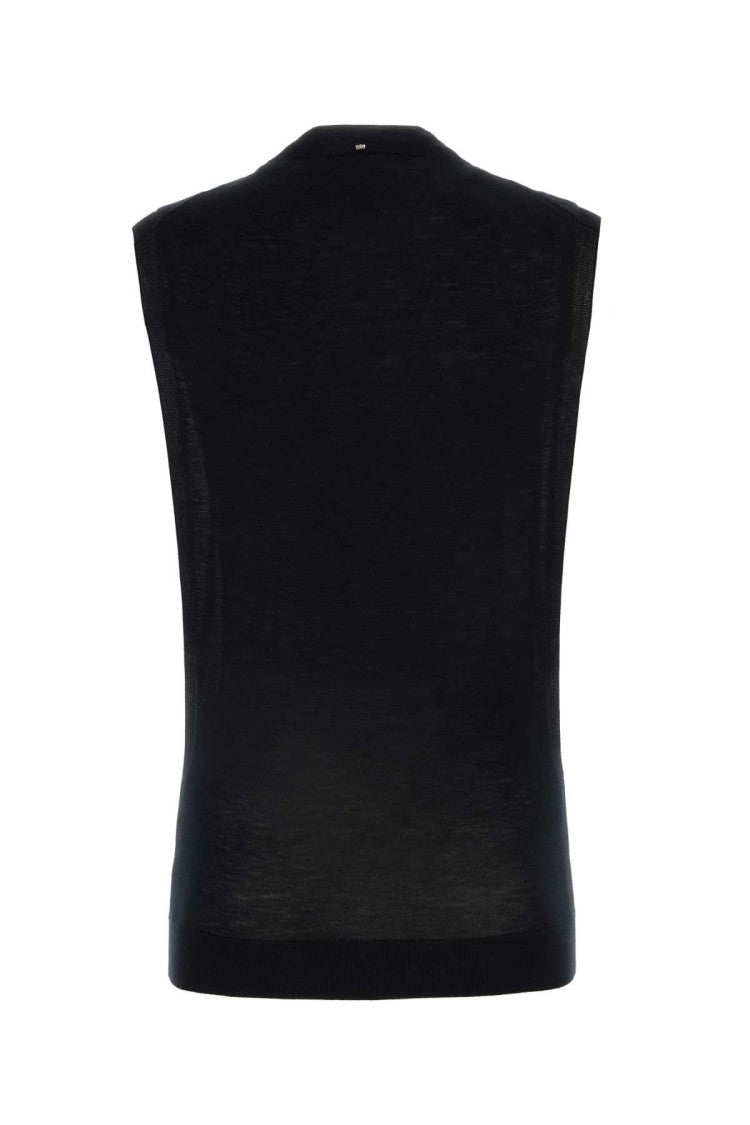 Sportmax Black Wool Blend Odissea Top