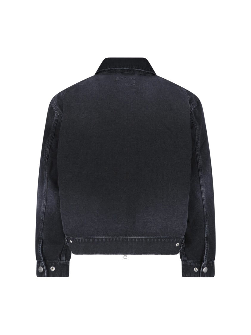 Carhartt Wip Black Og Arcan Organic Cotton Jacket