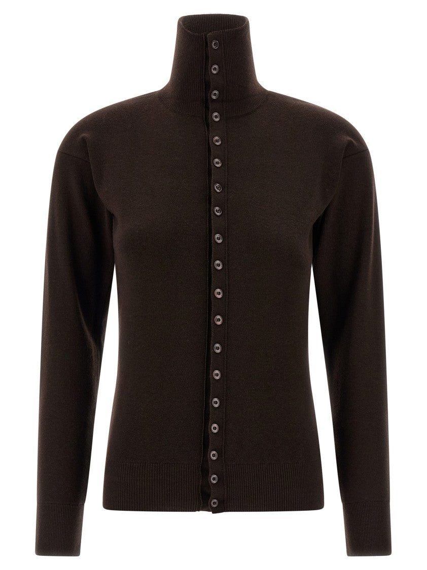 Lemaire 'Buttoned Fitted' Cardigan