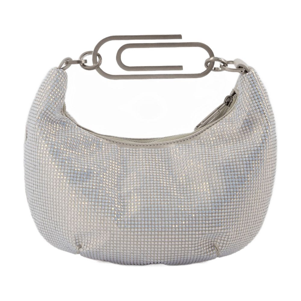 Off-White Binder Clip 20 Bag In Strass / Blue